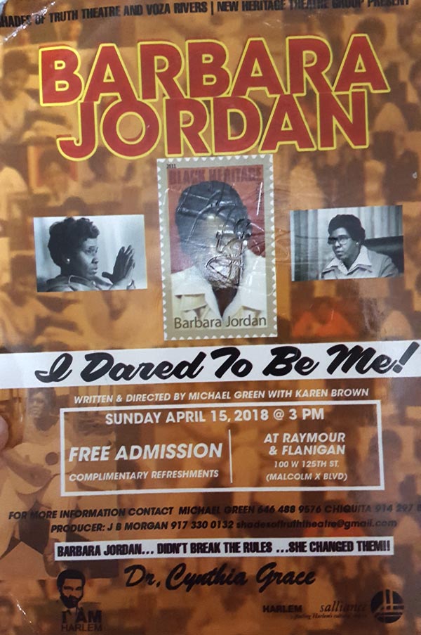 Barbara Jordan: I Dared to Be Me!